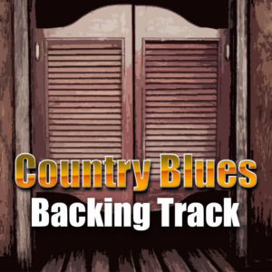 Country Blues Backing Track in D – 100bpm