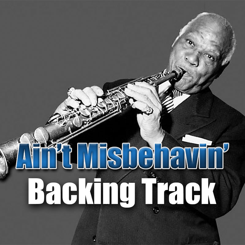 Ain’t Misbehavin’ Backing Track Jazz – 140bpm