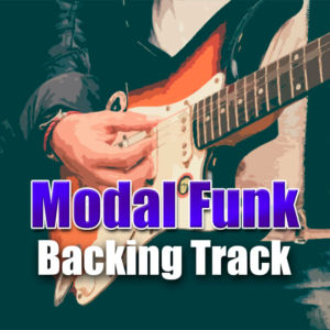 Modal Funk Backing Track (Am7-Cm7) – 100bpm