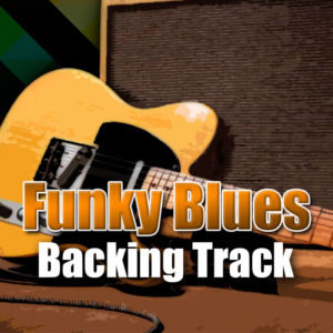 Funky Blues Backing Track in D – 110bpm