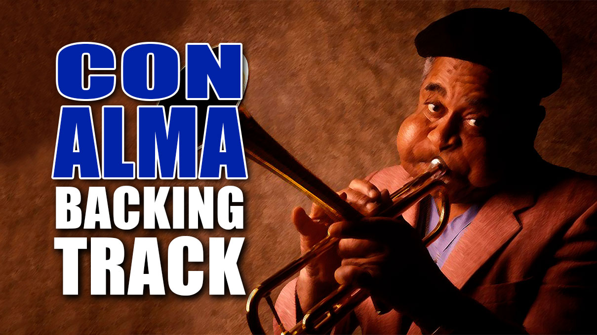 Con Alma Backing Track Latin Jazz - 120bpm - Backing Track Center