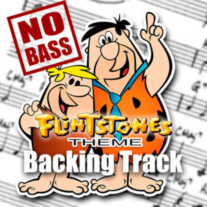 Flintstones Theme NO BASS Backing Track Jazz – 250bpm