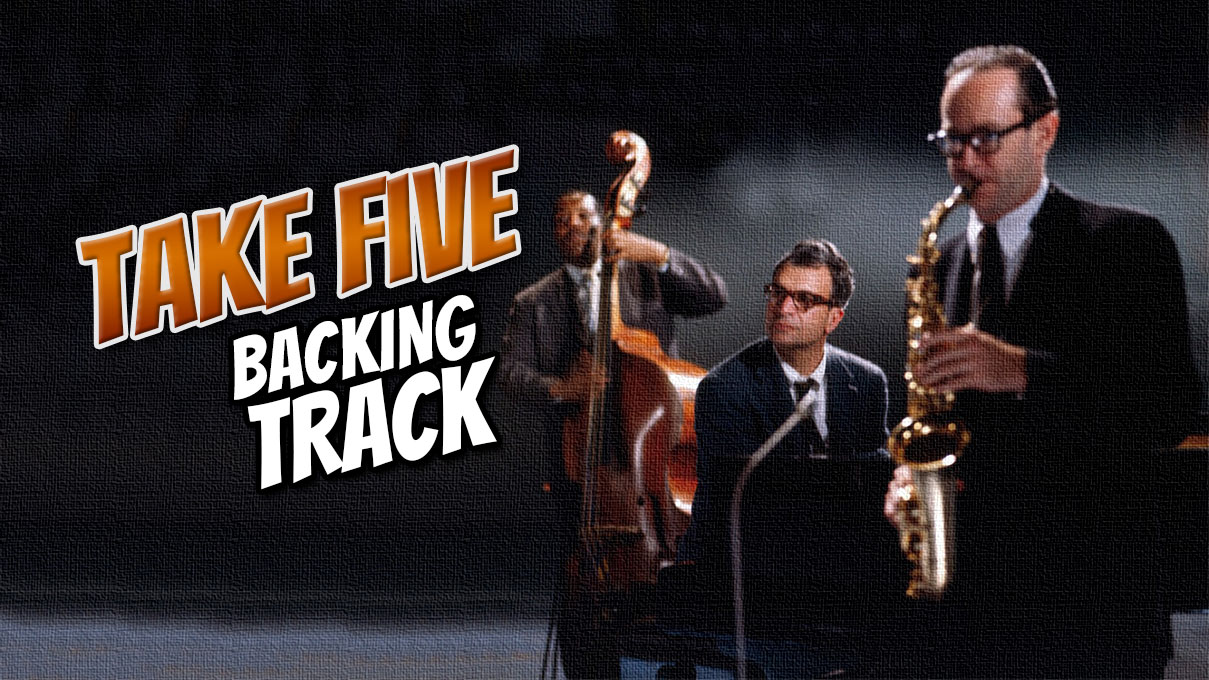 Take Five Backing Track Jazz - 165bpm - Backing Track Center