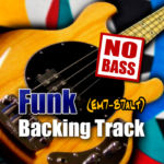 Read more about the article Funk NO BASS Backing Track (Em7-B7alt) – 110bpm