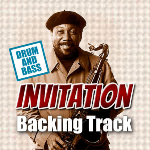 Invitation DRUM AND BASS Backing Track Jazz – 130bpm