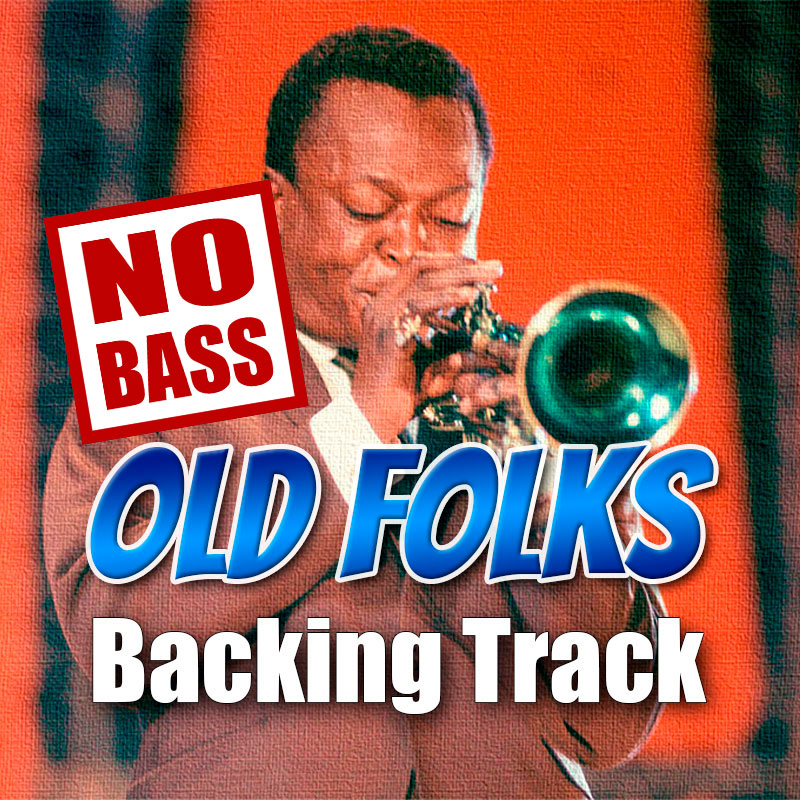 Old Folks NO BASS Backing Track Jazz Ballad – 70bpm